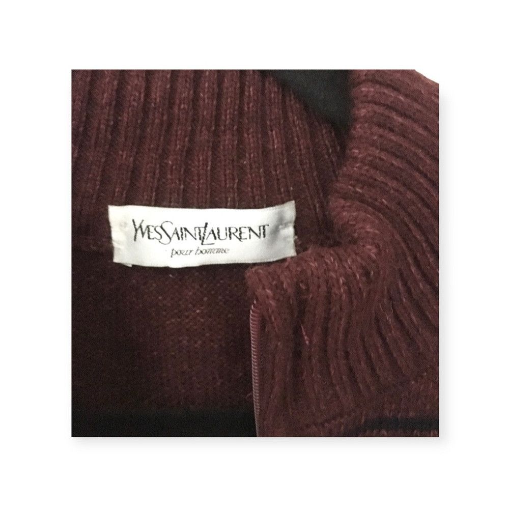 Yves Saint Laurent new YSL Yves Saint Laurent ⊛ Zip Front Cardigan Wool Sweate Size US XXL / EU 58 / 5 - 4 Thumbnail