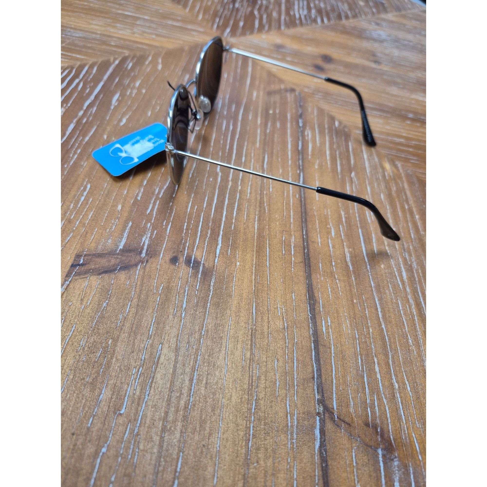 Other Golondrina UV400 Womens Round Sunglasses With Silver Metal F Size ONE SIZE - 3 Thumbnail
