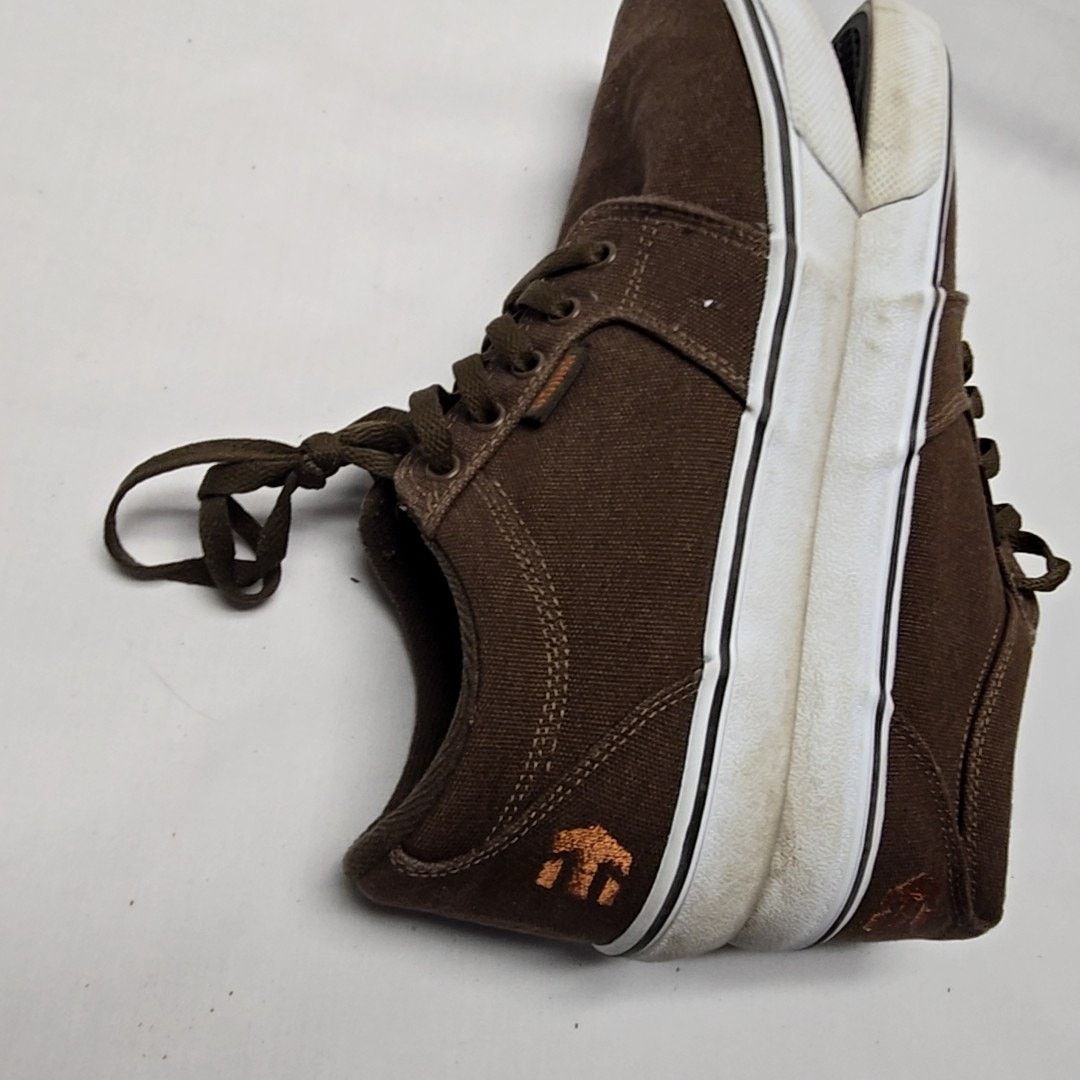Etnies Etnies Skater Shoes Brown Canvas Low Top Sneakers Size 9 Size US 9 / EU 42 - 3 Thumbnail