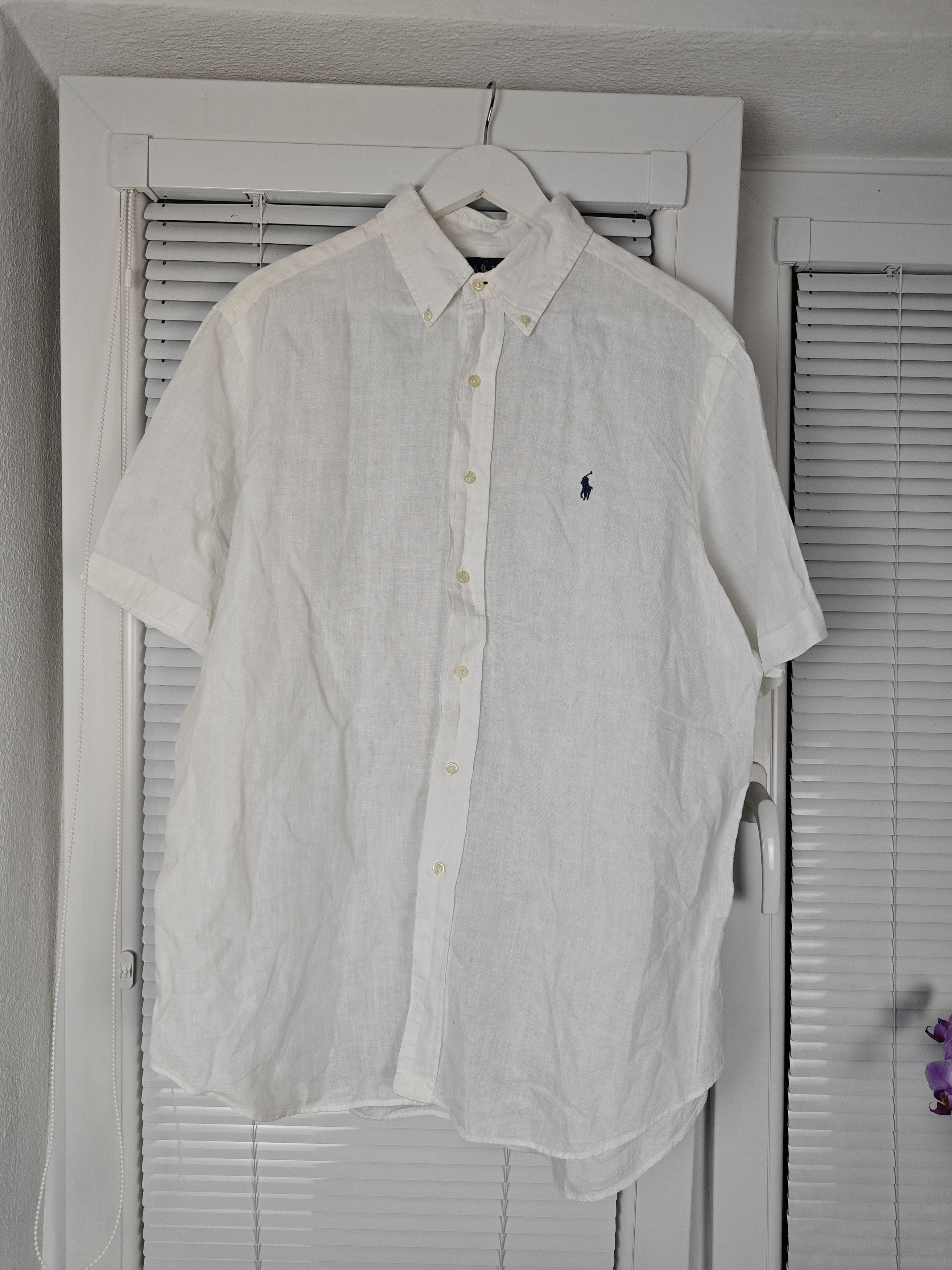 Polo Ralph Lauren Polo Ralph Lauren Vintage Linen Shirt Size US L / EU 52-54 / 3 - 1 Thumbnail