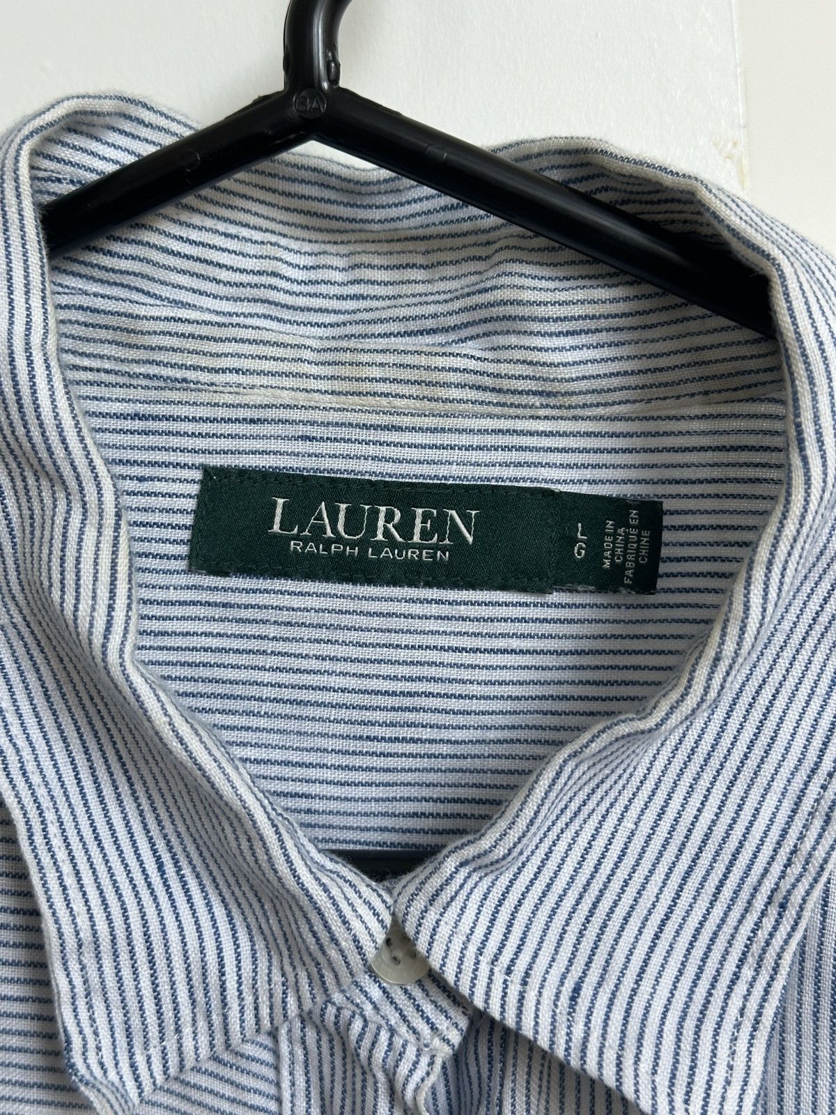 Ralph Lauren Vintage Ralph Lauren Monogram Shirt RARE Size US L / EU 52-54 / 3 - 5 Thumbnail