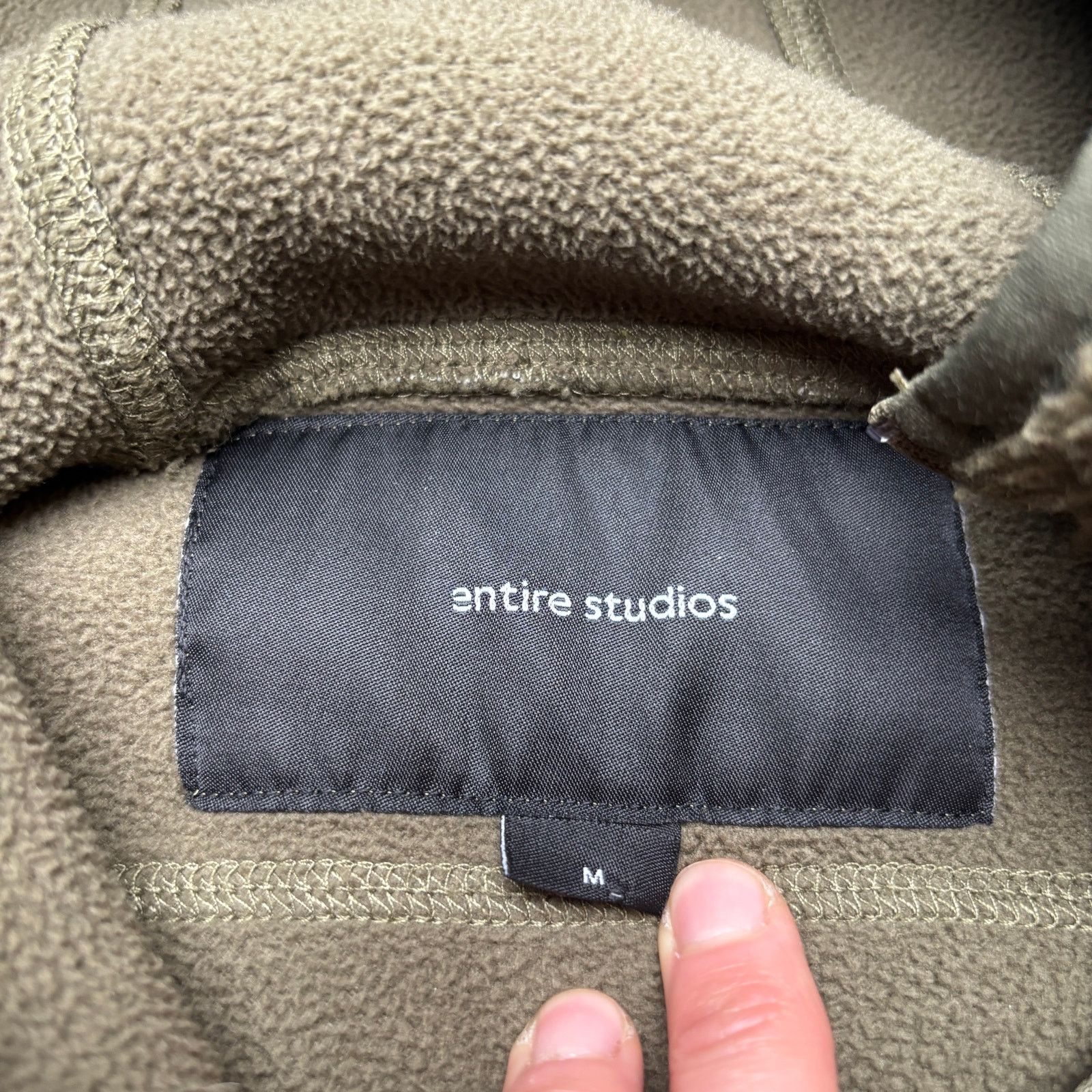 Entire Studios Entire Studios Fluffy Fleece Pullover Hooded Jacket Men's M Size US M / EU 48-50 / 2 - 4 Thumbnail