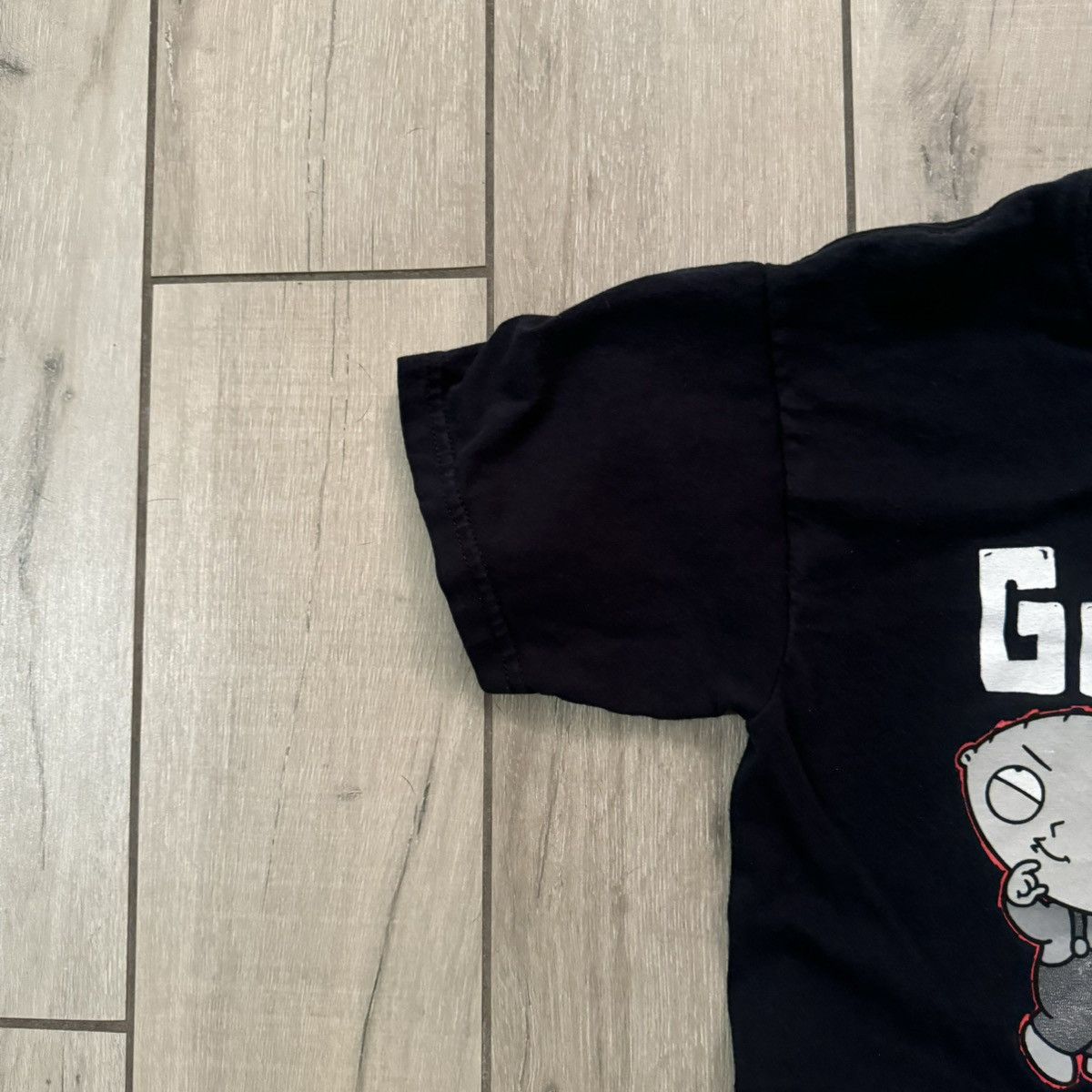 JNCO × Stussy Vintage Y2K Black And Red Family Guy Humor Graphic Tee Small Size US S / EU 44-46 / 1 - 7 Thumbnail
