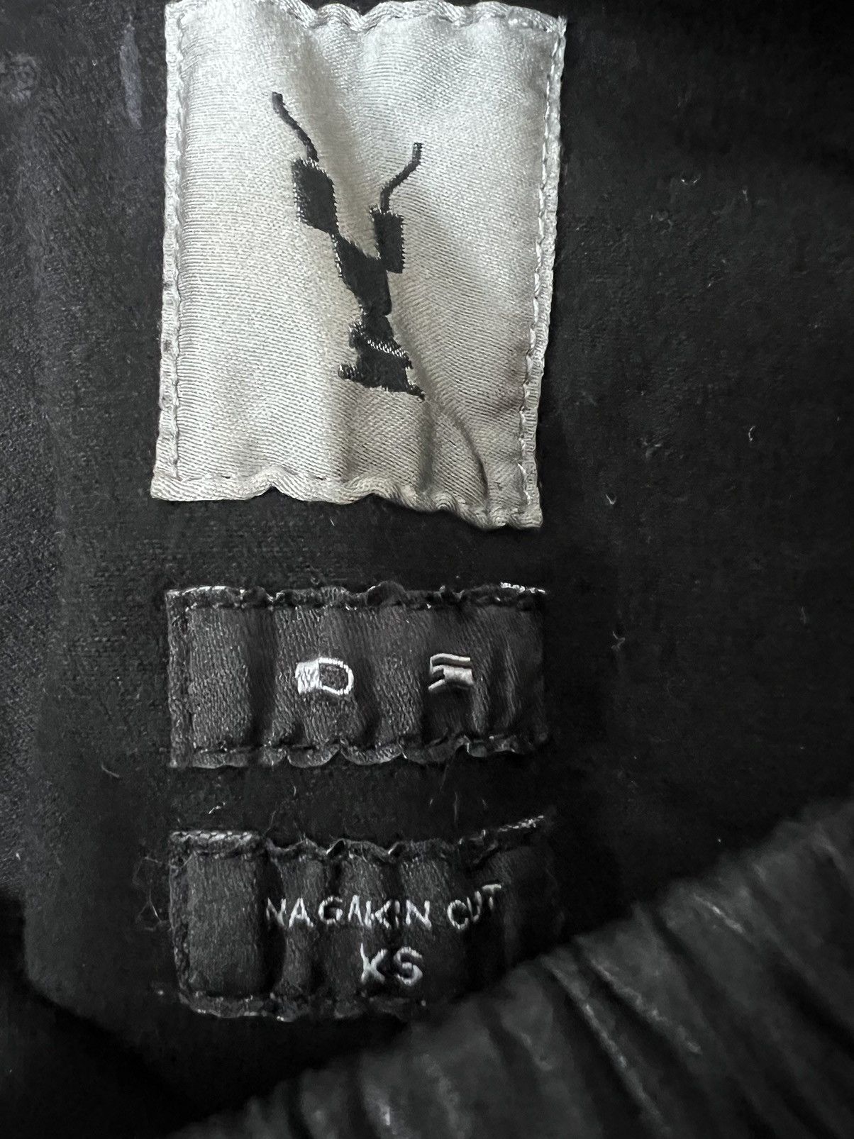 Rick Owens Drkshdw Rick owens waxed nagakins leggings sz xs Size 25" / US 0 / IT 36 - 9 Thumbnail