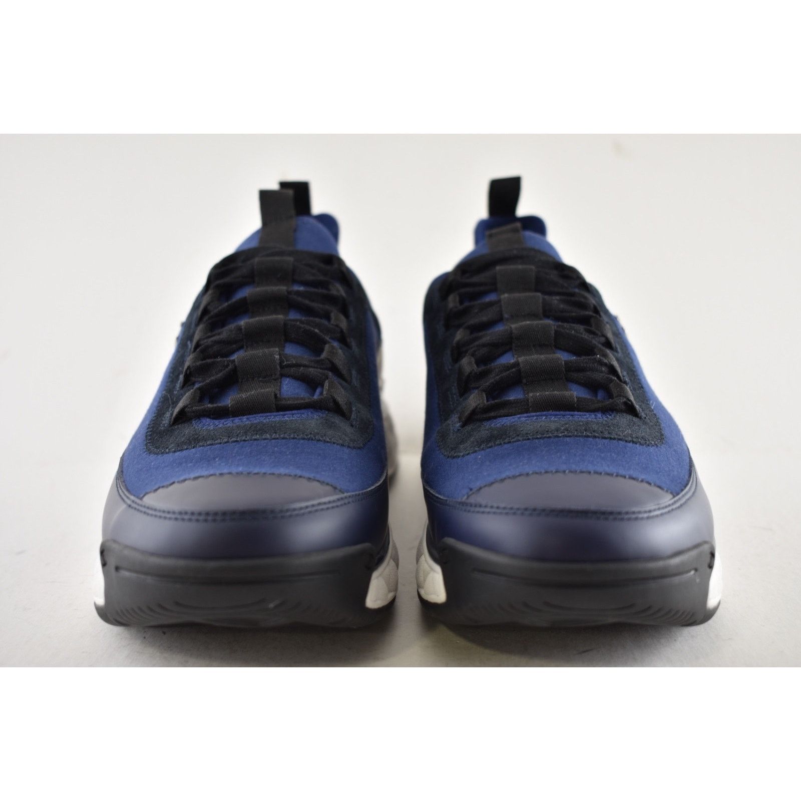 Chanel Chanel 20C Mens Blue Black White CC Logo Lace Up Low Size US 11 / EU 44 - 7 Thumbnail