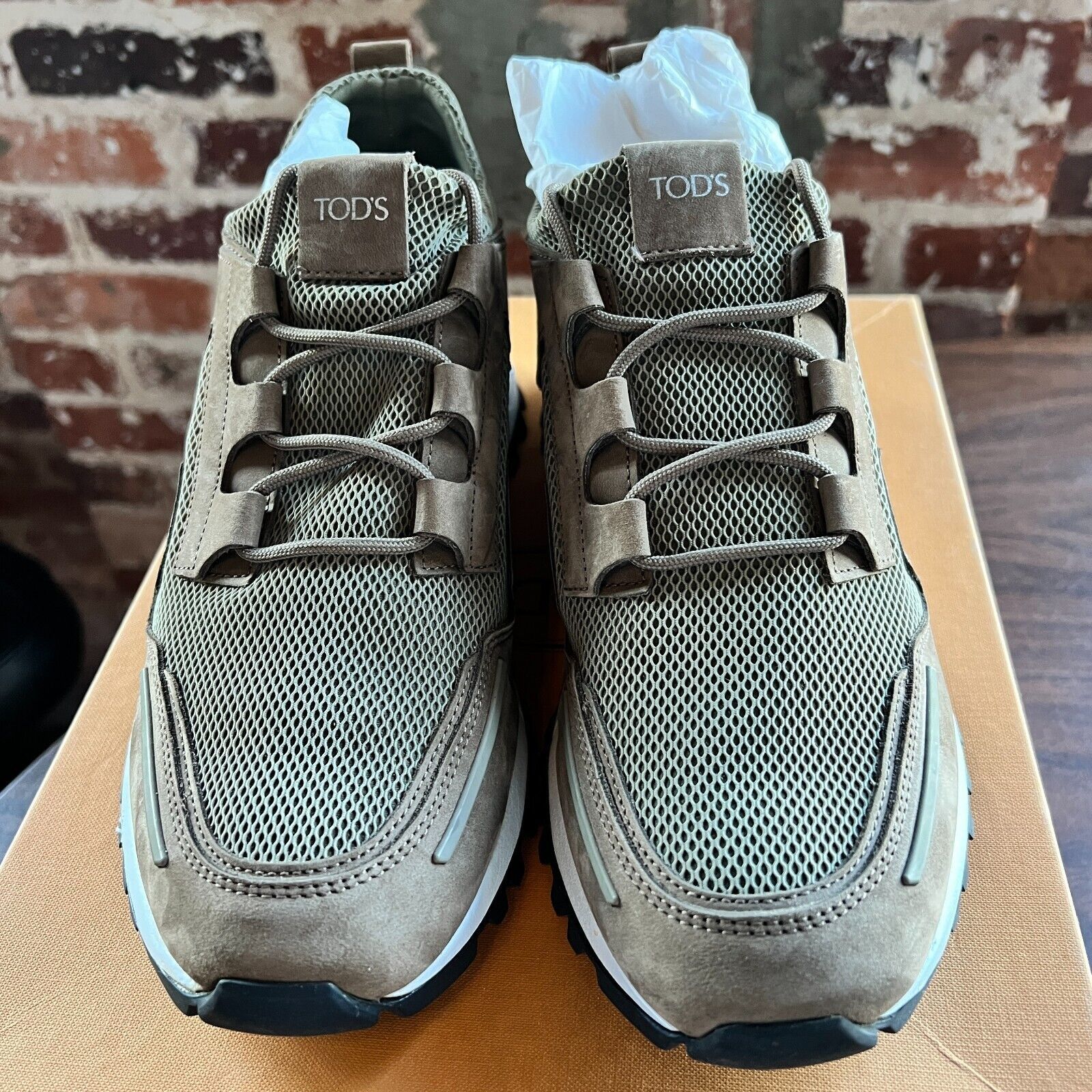 Tod's Tod's Men's Allacciata Sport Sneakers NIB $490 Size US 8 / EU 41 - 2 Thumbnail