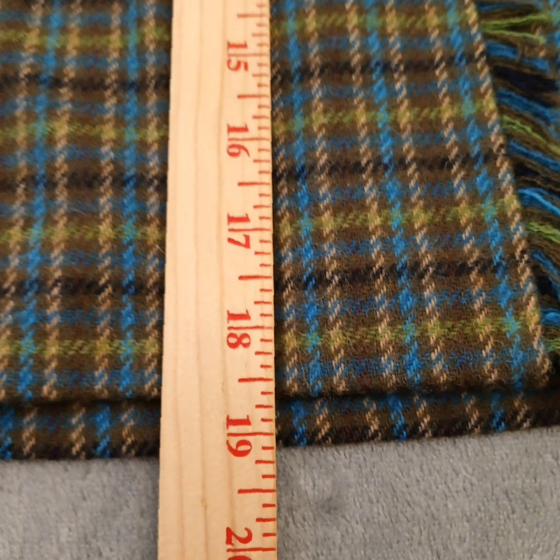 Talbots Talbots Skirt Short Women 6P Green Plaid Lined Petite Wool Polyester Viscose Size 28" / US 6 / IT 42 - 3 Thumbnail