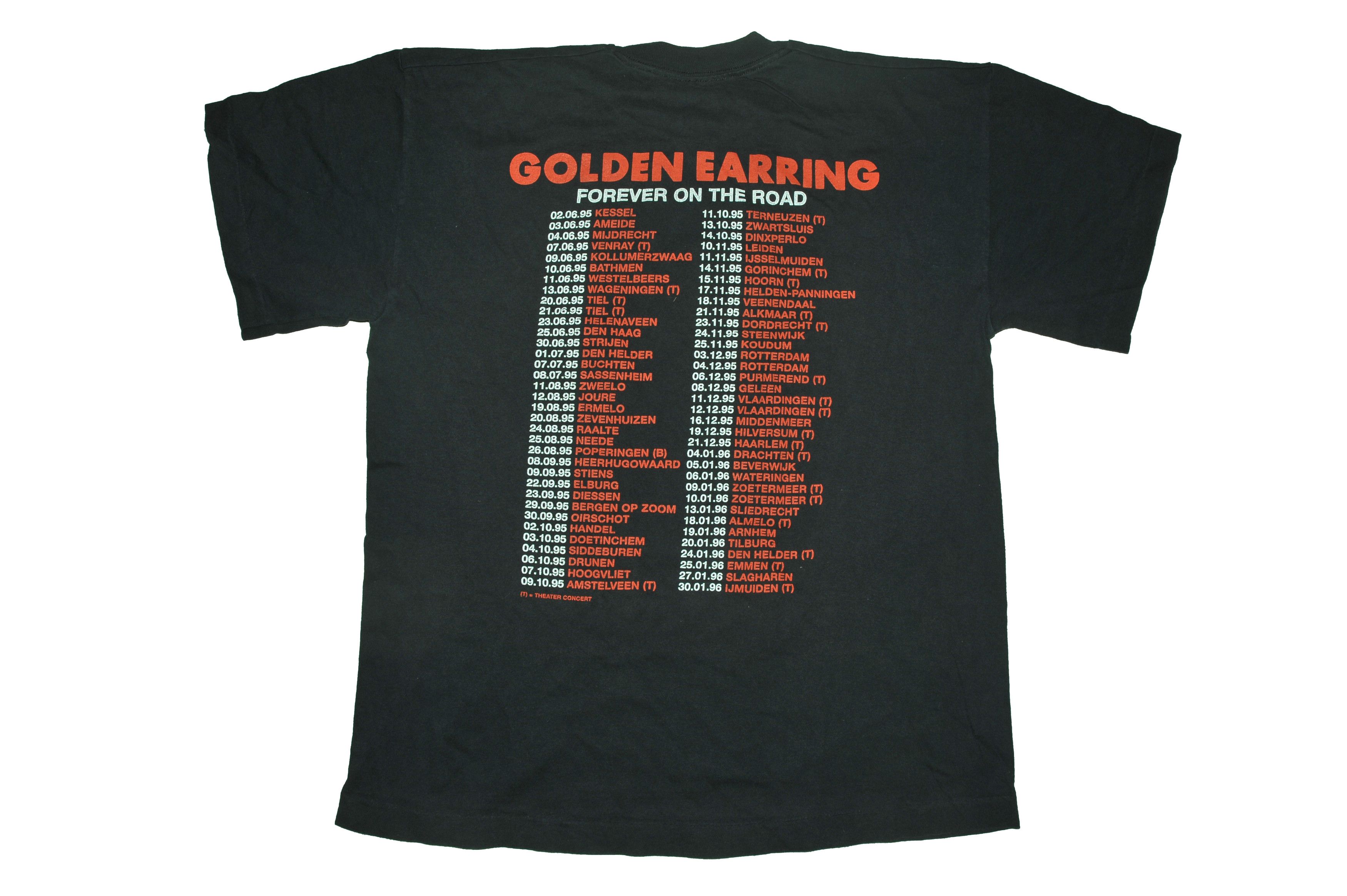 Vintage Vintage 90s Golden Earring Forever on the road tour shirt Size US M / EU 48-50 / 2 - 2 Thumbnail
