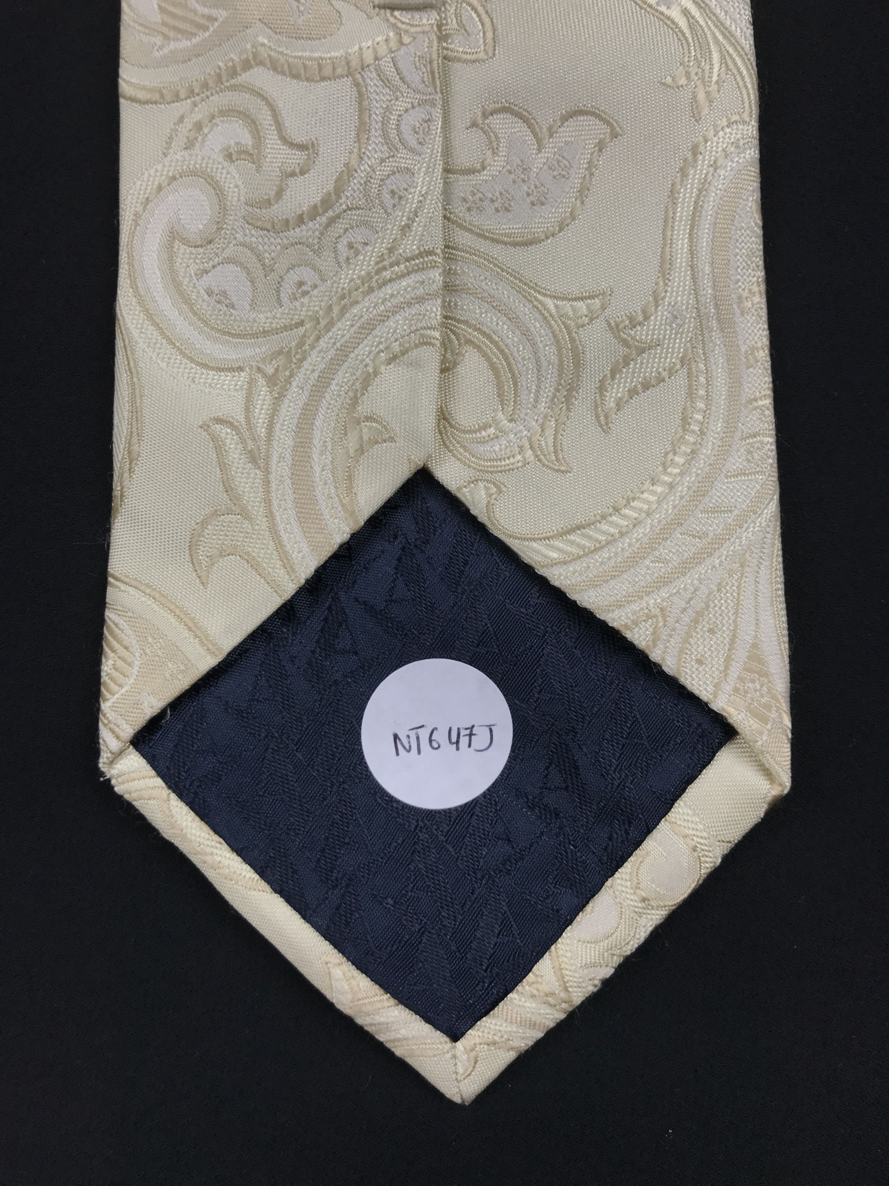 Aquascutum × Designer × Vintage Vintage Aquascutum London Silk Necktie Size ONE SIZE - 9 Thumbnail