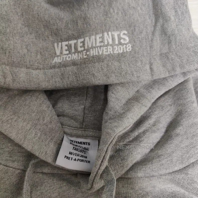 Vetements Vetements Hooded Hoodie Size S / US 4 / IT 40 - 2 Thumbnail