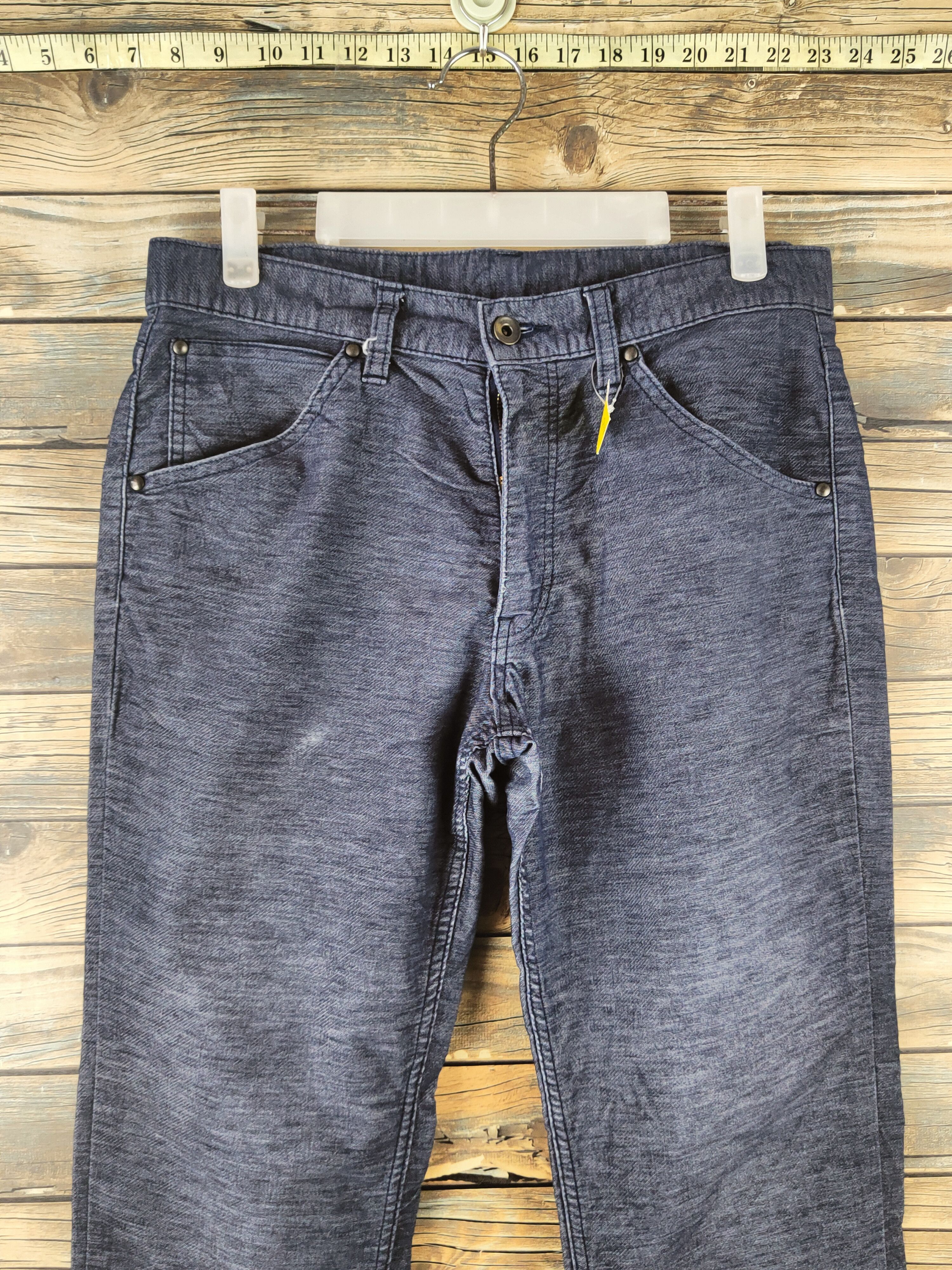 Japanese Brand DL Japanese Brand Navy Multipocket Casual Pants #46-218 Size US 31 - 2 Thumbnail