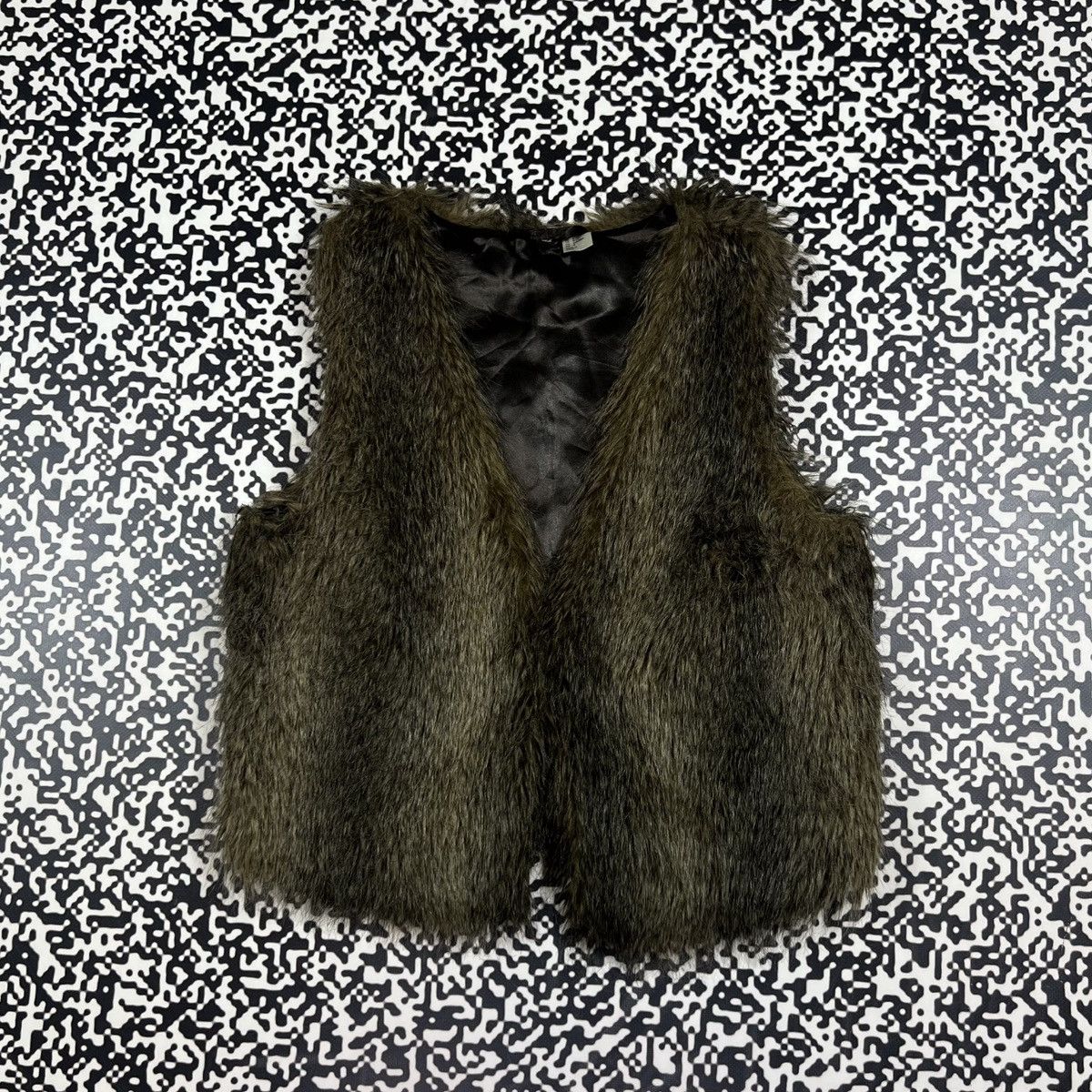Japanese Brand Vintage Y2K Japanese Fur Style Sexy Vest Retro 90s Size S / US 4 / IT 40 - 1 Thumbnail