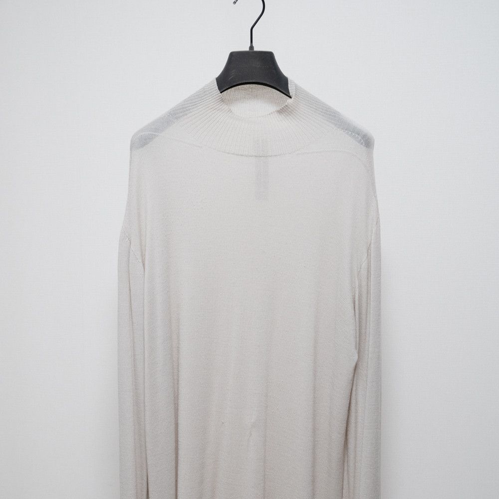 Rick Owens Rick Owens 16FW MASTODON Oversized Turtle Neck Sweater Pearl Size US L / EU 52-54 / 3 - 2 Thumbnail