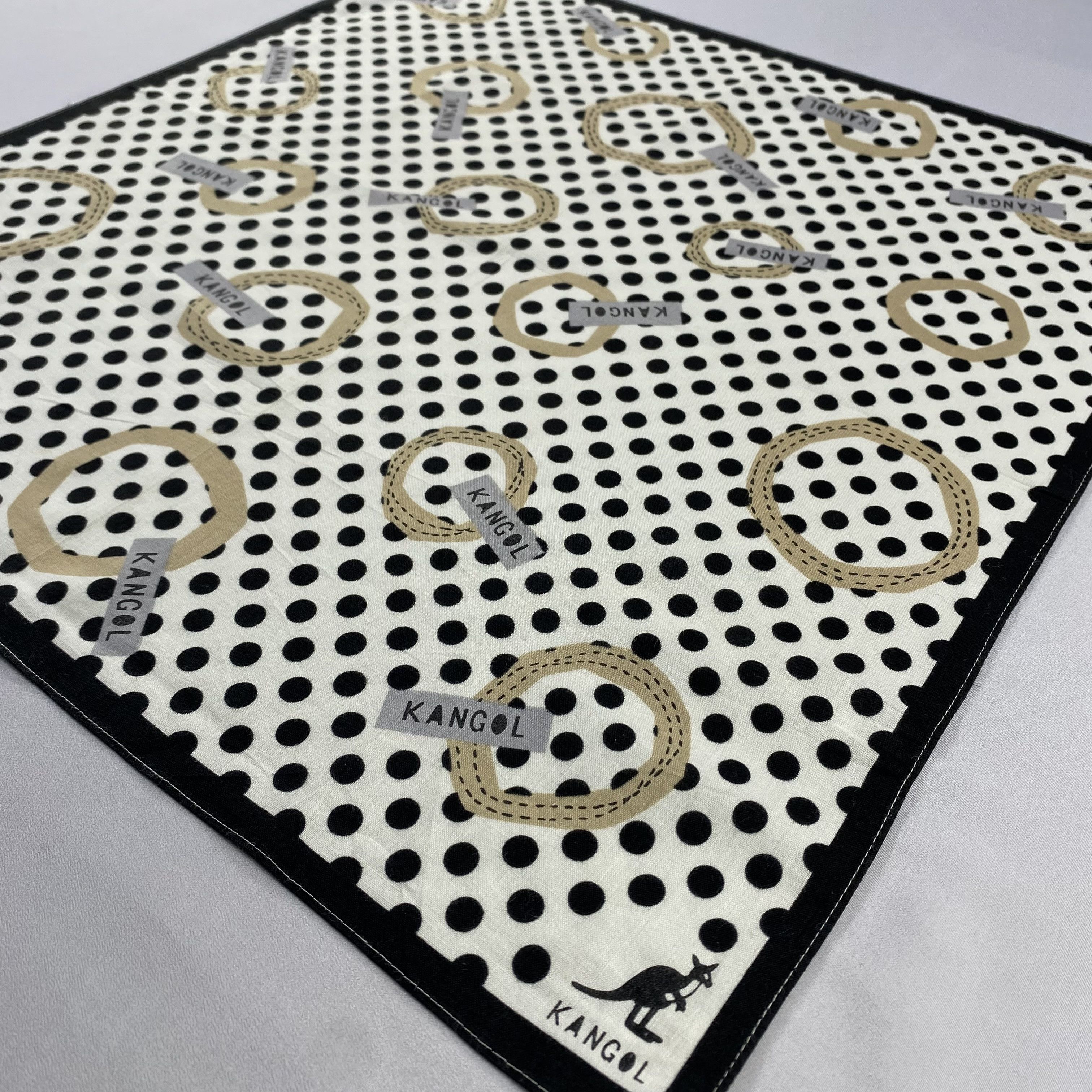 Kangol × Vintage Kangol Bandana/ Handkerchief / Neckerchief-P1652 Size ONE SIZE - 2 Thumbnail