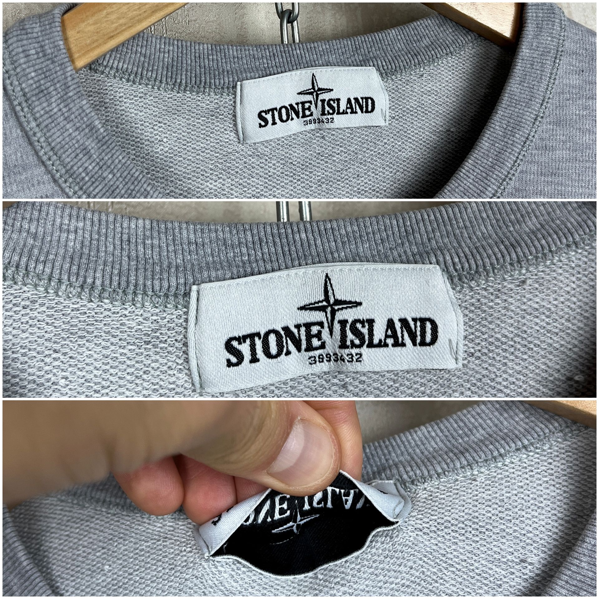 Stone Island Stone Island Vintage Crew Neck Sweatshirt Size US L / EU 52-54 / 3 - 4 Thumbnail