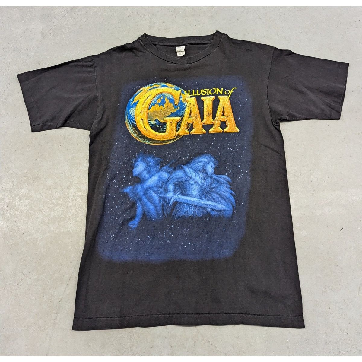 Nintendo × Vintage Vintage Illusion of Gaia Video Game promo t-shirt Size US L / EU 52-54 / 3 - 1 Thumbnail