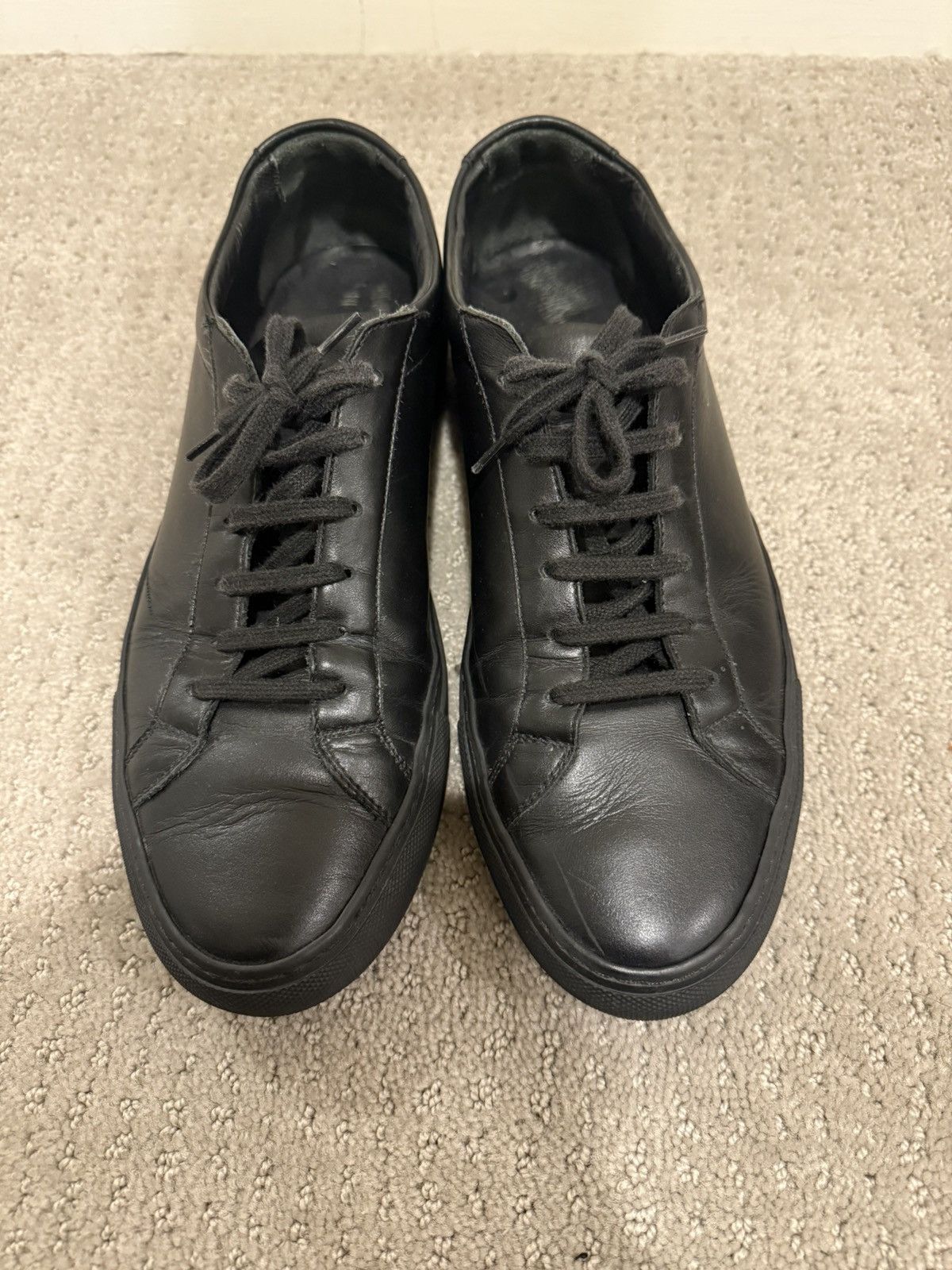 Common Projects BLACK COMMON PROJECT SIZE 42 Size US 9 / EU 42 - 1 Thumbnail