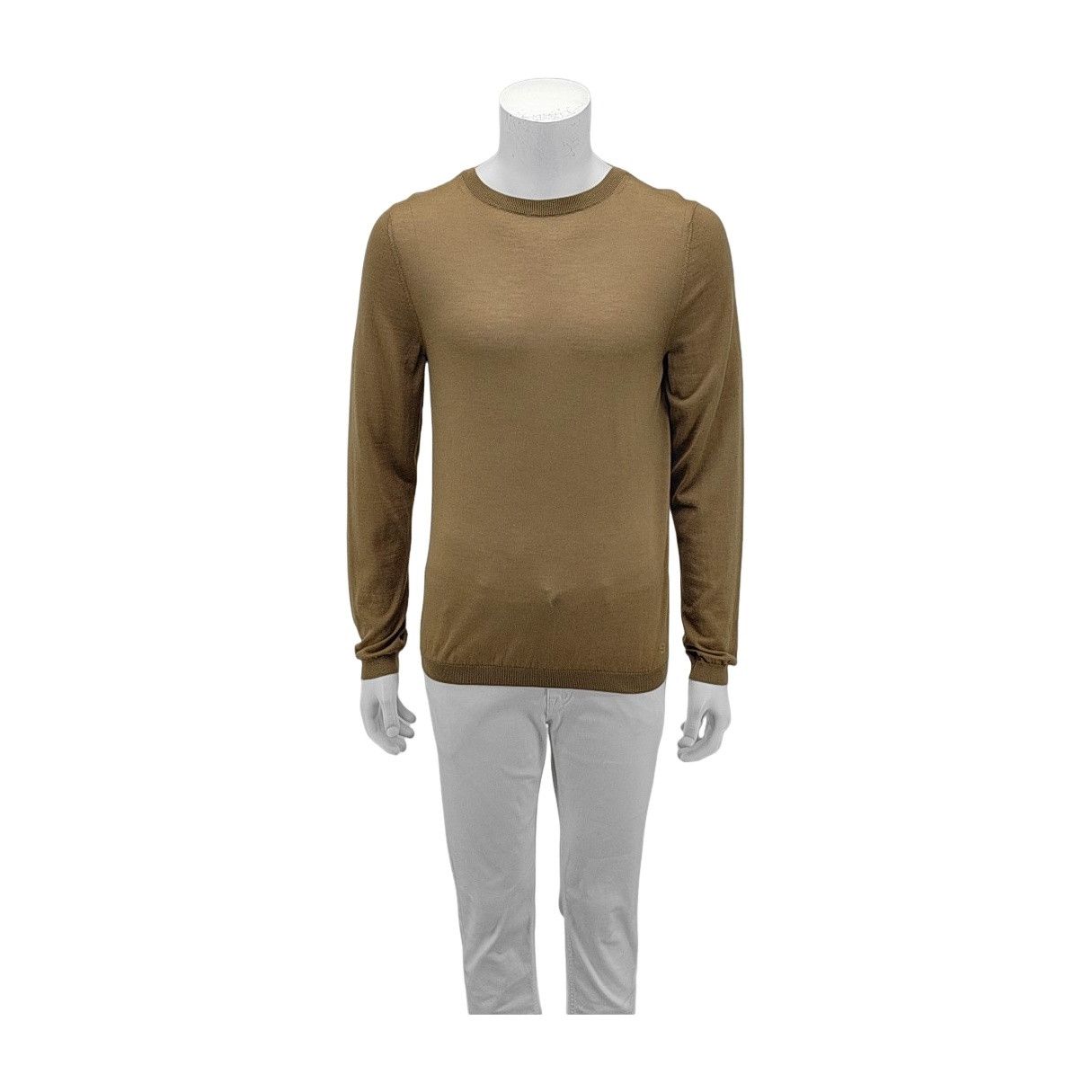 Gucci Gucci Brown Cashmere Crewneck Sweater L Size US L / EU 52-54 / 3 - 1 Thumbnail