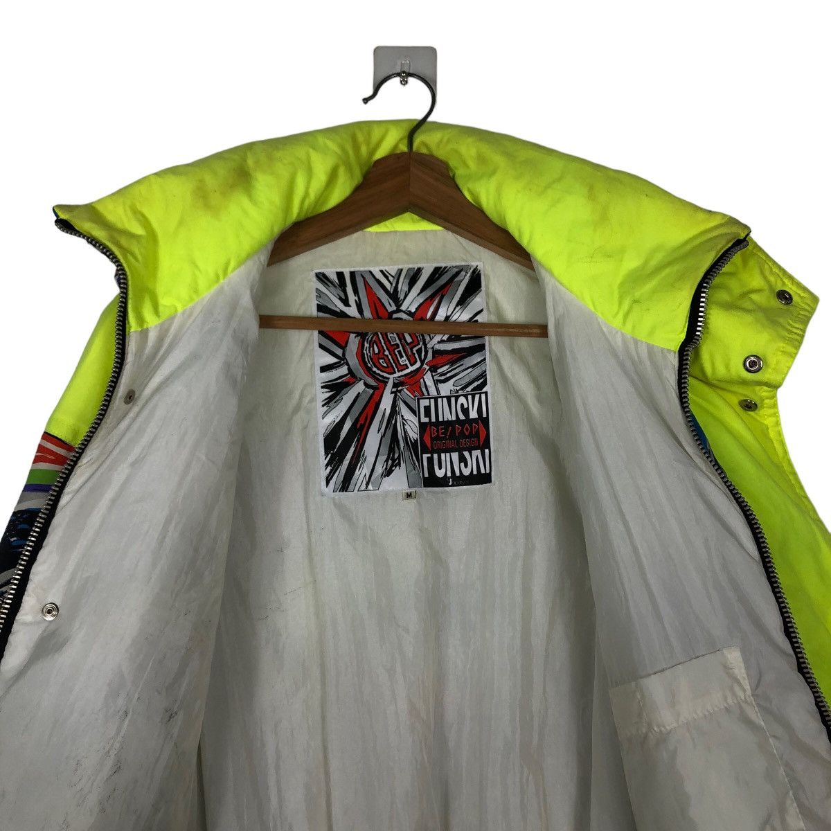 Japanese Brand 🔥Vintage Bomber Jacket Ski Be Pop Japan Colour Full Design Size US M / EU 48-50 / 2 - 12 Thumbnail