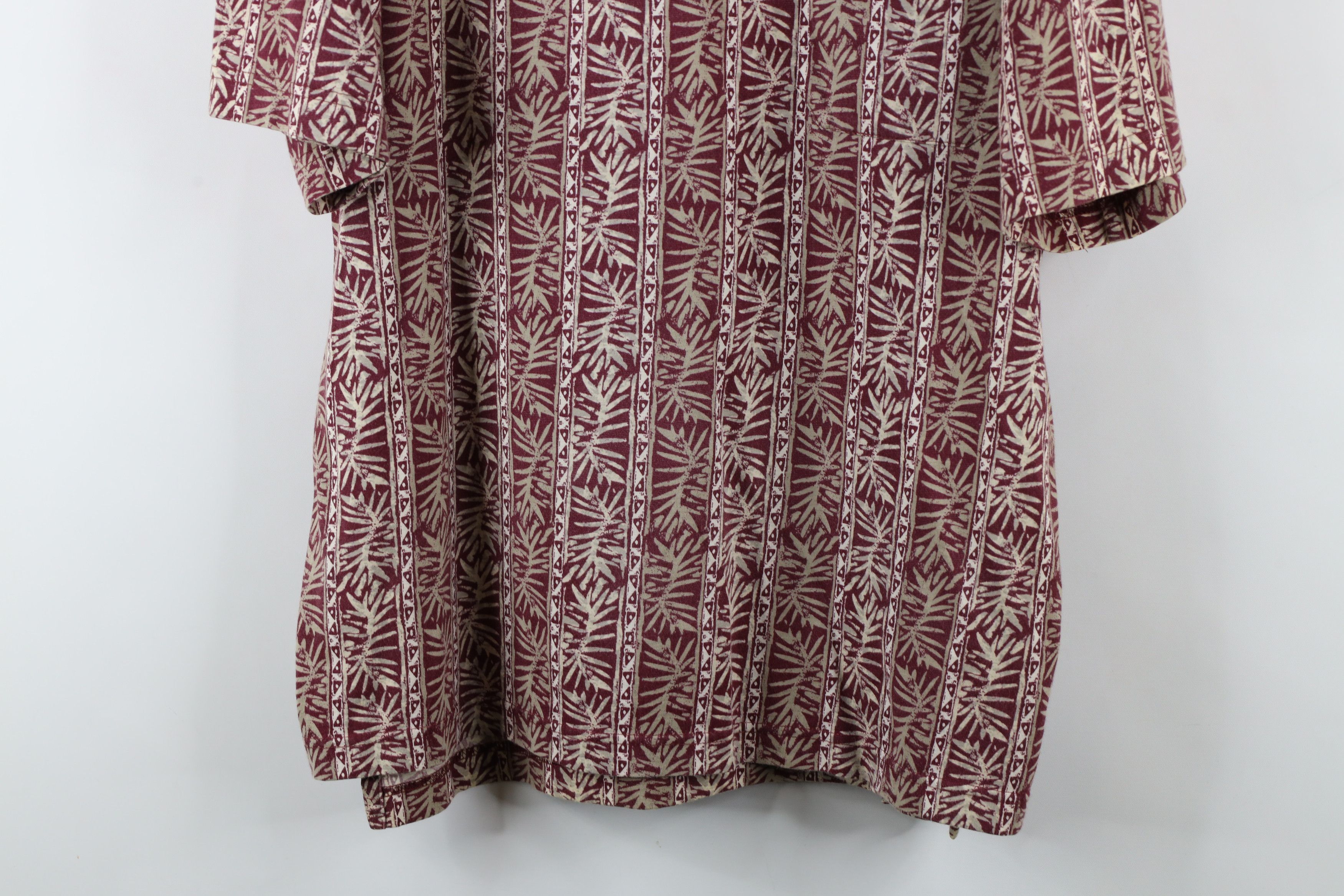 Vintage Vintage 90s Streetwear Geometric Collared Golf Polo Shirt Size US L / EU 52-54 / 3 - 3 Thumbnail