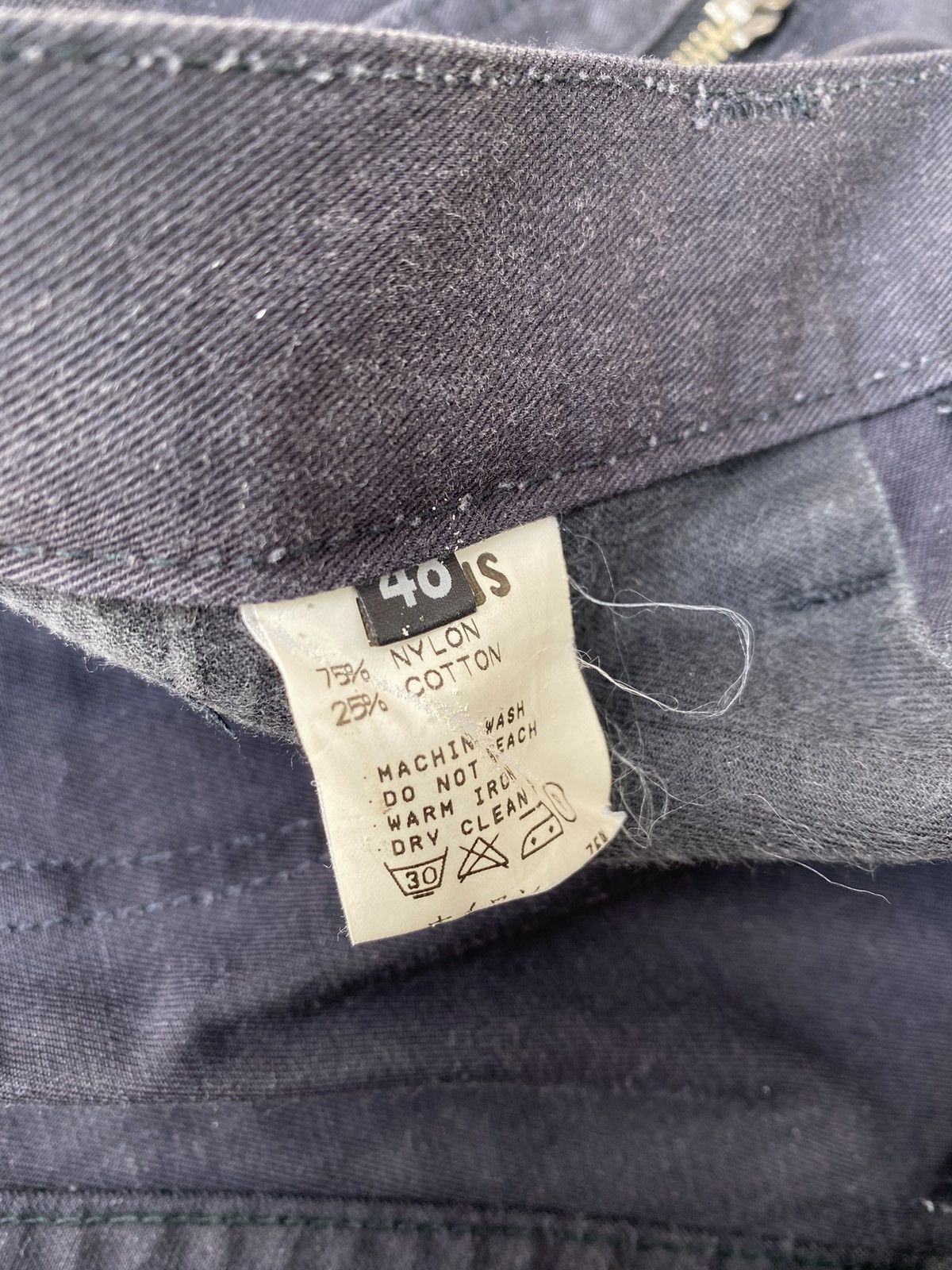 Japanese Brand Open Leg Multi Zipper Flare Pants (7 riri zipp) Size US 30 / EU 46 - 10 Thumbnail