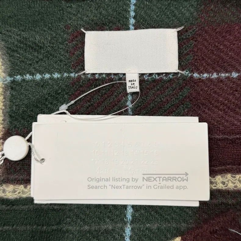Maison Margiela Maison Margiela Contrast colour destruction alpaca wool ca Size US M / EU 48-50 / 2 - 3 Thumbnail