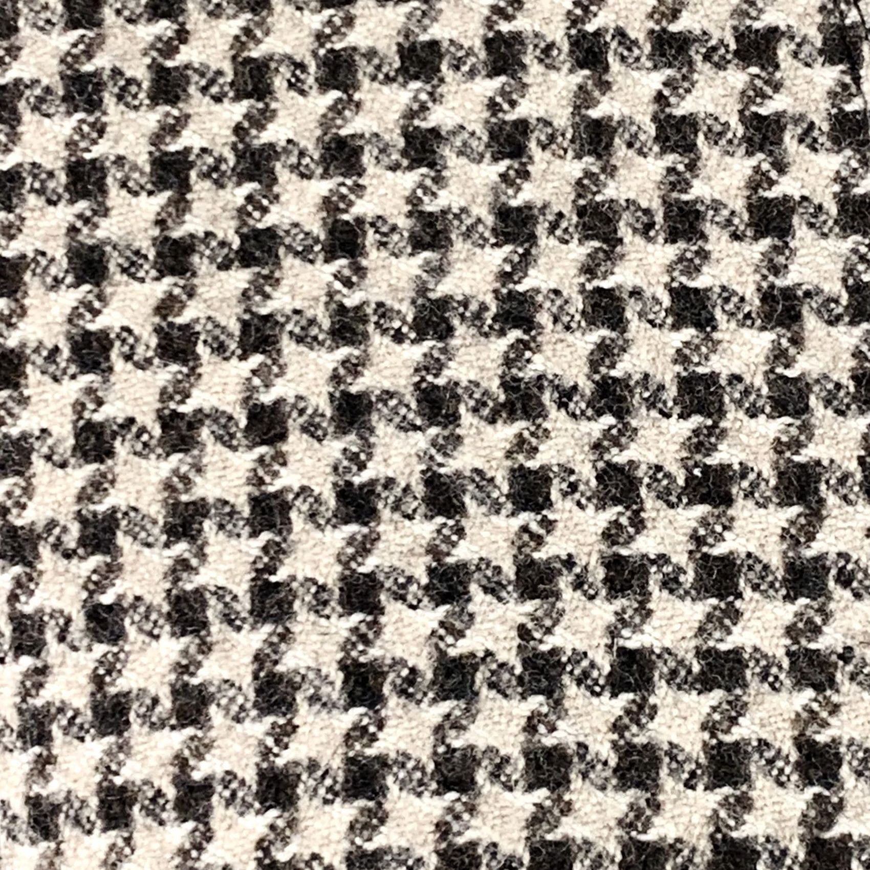 Armani ARMANI COLLEZIONI Brown Tan Wool Houndstooth Collarless Jacket Blazer Size 6 Women Size M / US 6-8 / IT 42-44 - 2 Thumbnail