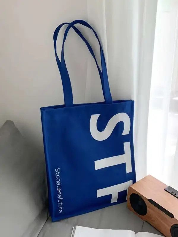 Japanese Brand TOTE BAG VINTAGE JAPANANESE BRAND CANVAS GRAPHIC Size ONE SIZE - 2 Thumbnail
