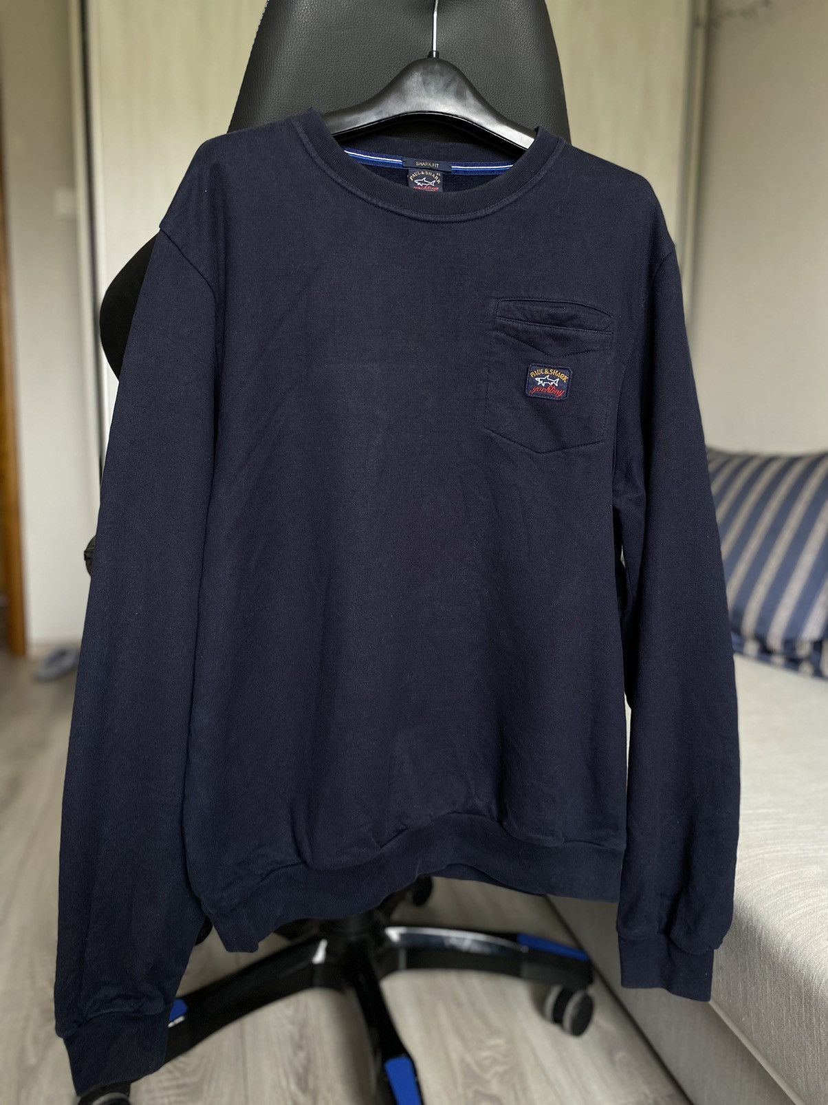 Paul & Shark × Vintage Paul Shark Sweatshirt with emroidered logo Size US XL / EU 56 / 4 - 1 Thumbnail