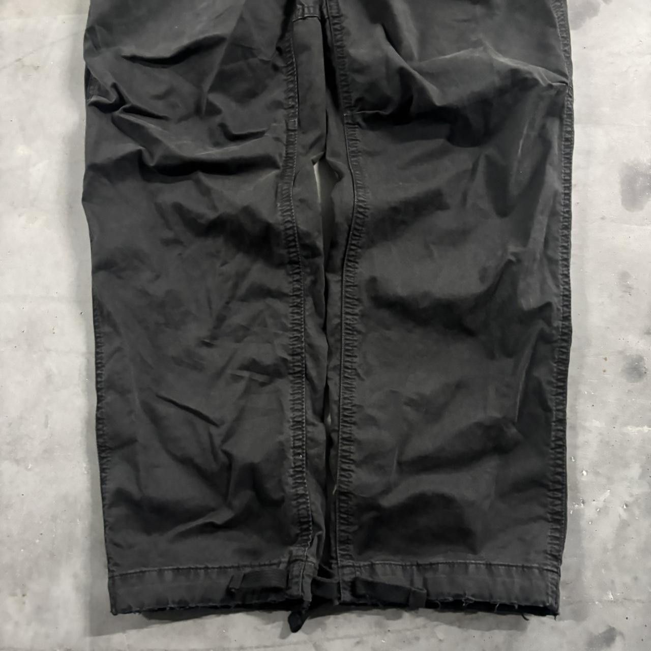 Vintage Crazy Vintage Y2K/2000s Grunge Black Streetwear Cargo Pants! 30x32 Size US 30 / EU 46 - 6 Thumbnail