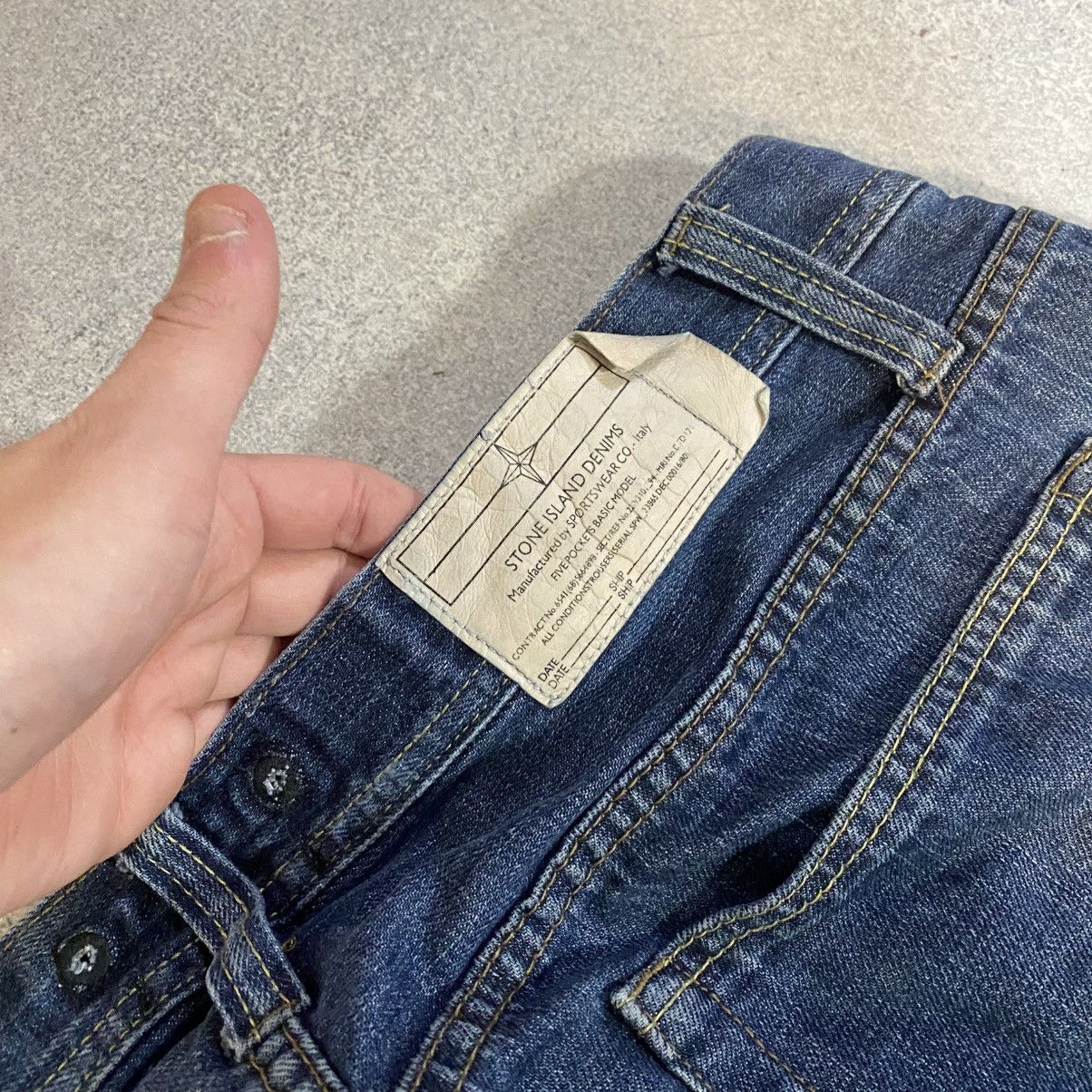 Stone Island Stone Island jeans Italy designer denim streetwear logo 00s Size US 38 / EU 54 - 4 Thumbnail