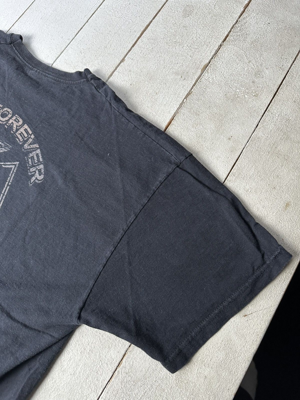 Vintage 🚨VNTG BORN FREE EAGLE USA RARE BIG LOGO FADED HARLEY STYLE Size US XL / EU 56 / 4 - 8 Thumbnail