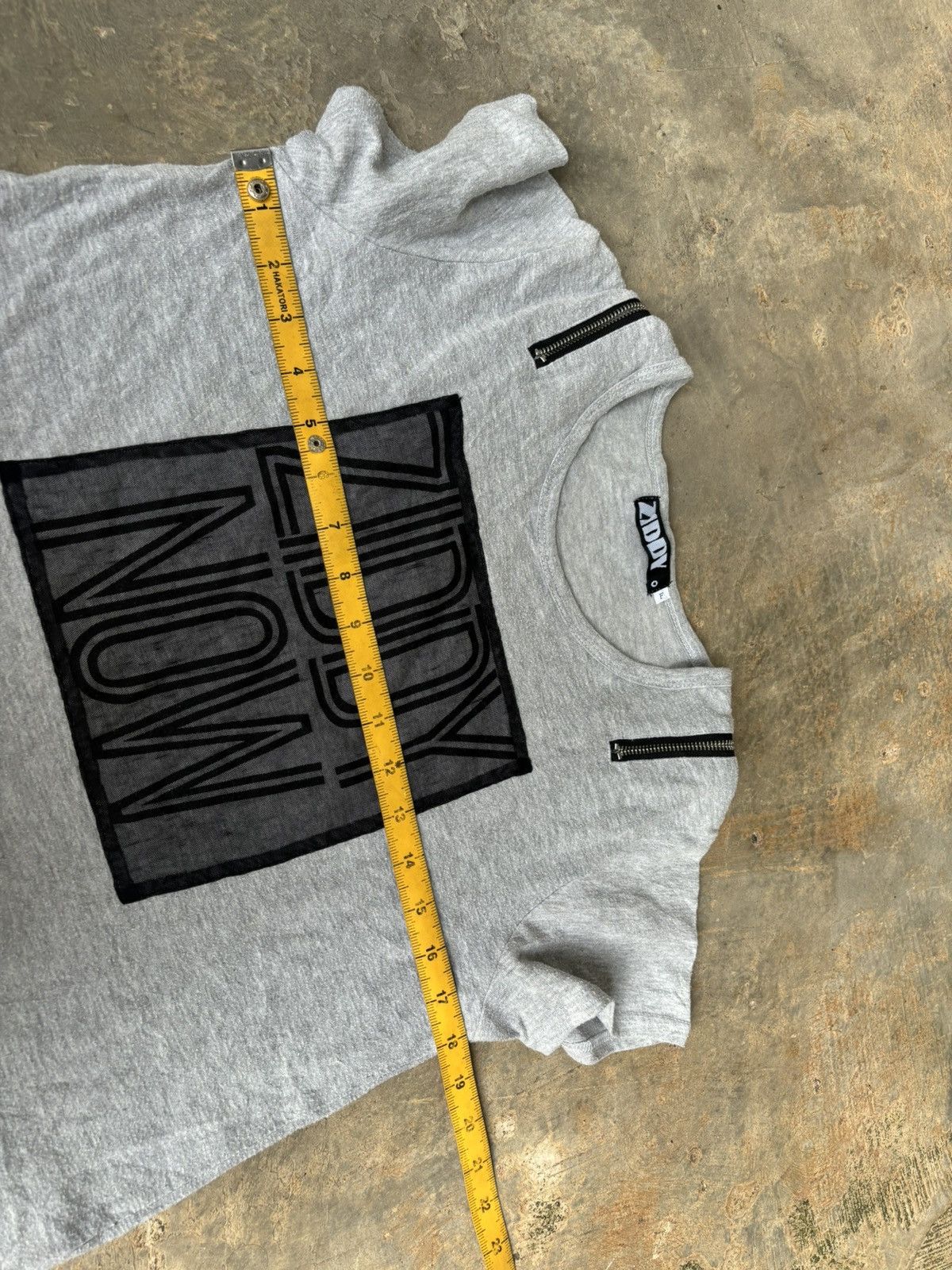 Hysteric Glamour Y2k Ziddy Now Zipper Tshirt Size ONE SIZE - 10 Thumbnail