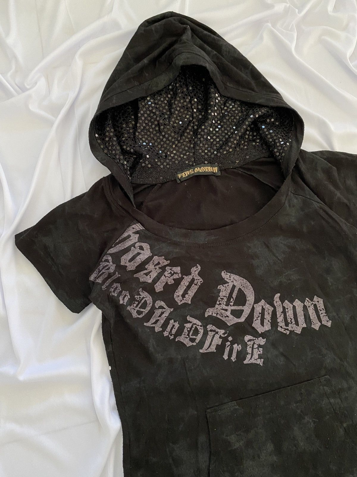 Japanese Brand short sleeve black hoodie japanese punk style Size XS / US 0-2 / IT 36-38 - 3 Thumbnail