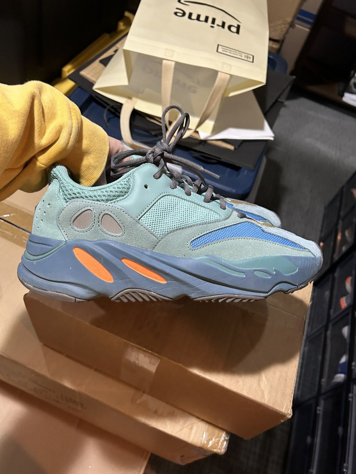 Adidas × Yeezy Yeezy 700 Faded Azure Size US 11.5 / EU 44-45 - 2 Thumbnail