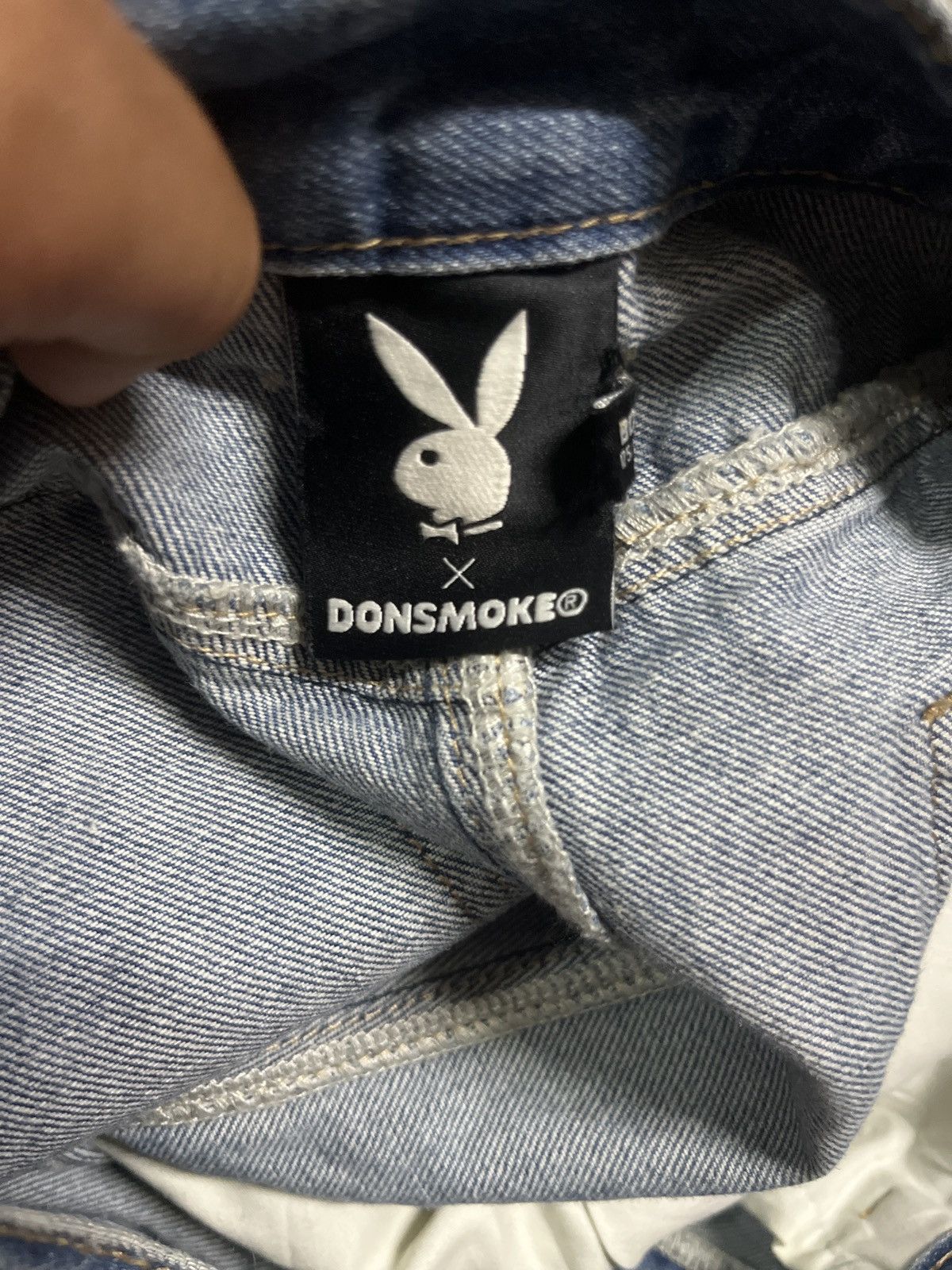 Playboy Playboy x Donsmoke Rusty Mud Max Baggy Denim Pants Size US 31 - 3 Thumbnail
