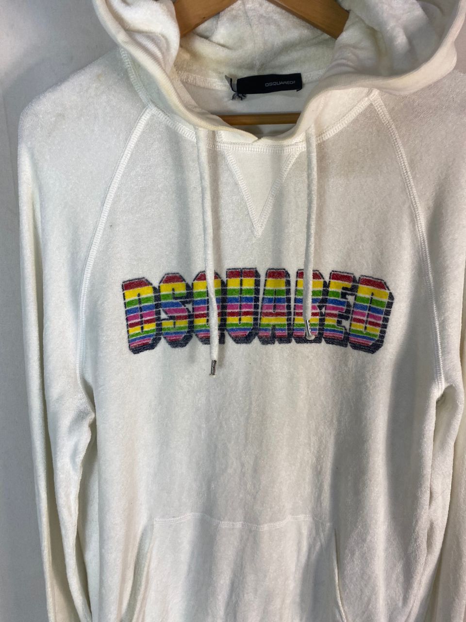 Dsquared2 Dsquared2 multicolor spellout hoodie sweatshirt Size US M / EU 48-50 / 2 - 3 Thumbnail