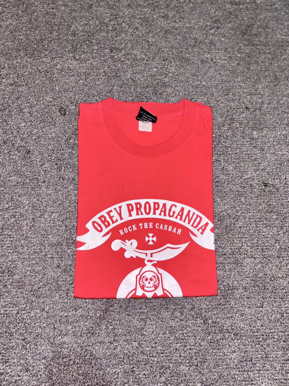 Obey Obey Propaganda “Rock the Casbah” Graphic Tee – Streetwear Size US XL / EU 56 / 4 - 2 Thumbnail
