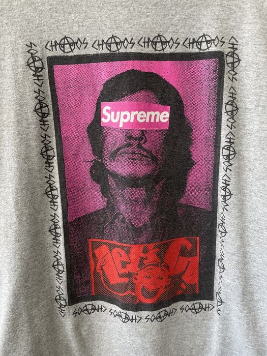 Supreme charles best sale bronson tee