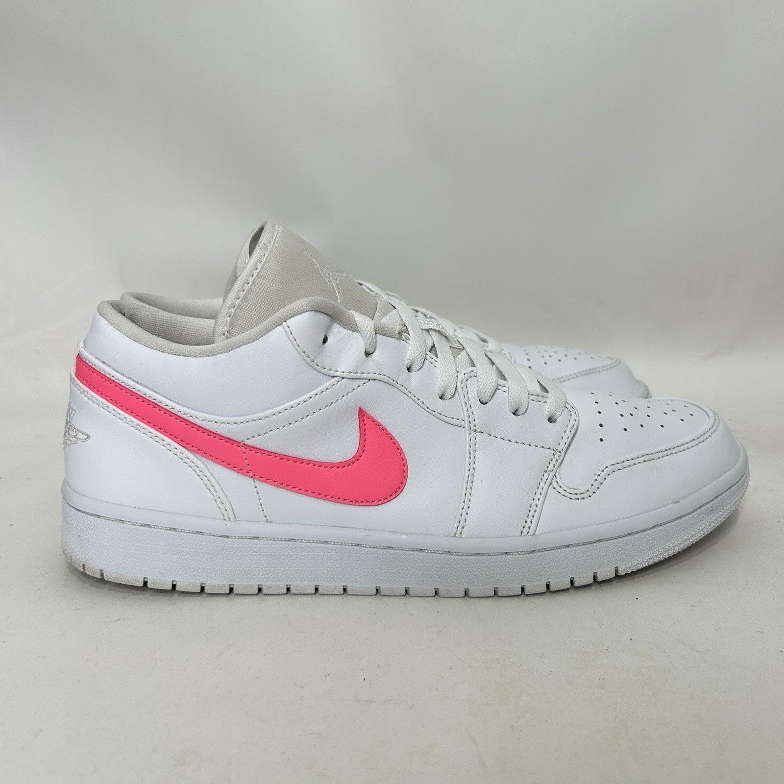 Jordan Brand Nike Air Jordan 1 Low Retro “Neon Swooshes” Size US 12 / EU 45 - 4 Thumbnail
