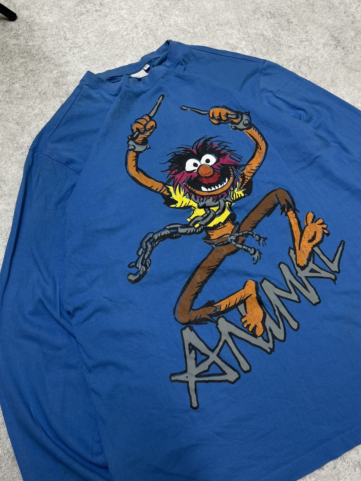 Cartoon Network × Disney × Vintage LGB Y2K Vintage Muppets Animal Rock & Roll Tee Size US L / EU 52-54 / 3 - 3 Thumbnail