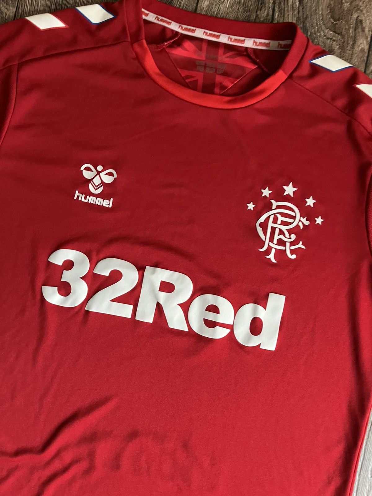 Hummel × Vintage Glasgow Rangers Third Soccer Shirt Football Jersey 2019 2020 Size US L / EU 52-54 / 3 - 2 Thumbnail