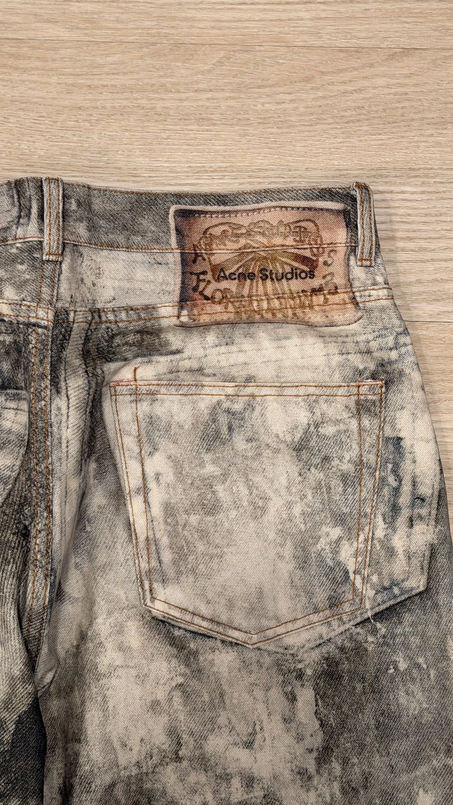 Acne Studios Acne Studio 1981 Cold Grey Size US 32 / EU 48 - 3 Thumbnail