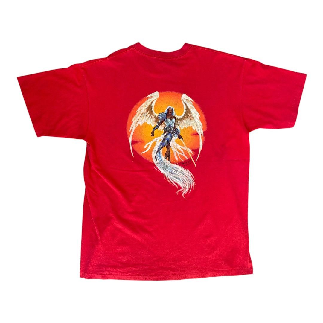 Vintage Vintage Magic The Gathering Serra Angel T Shirt XL MTG