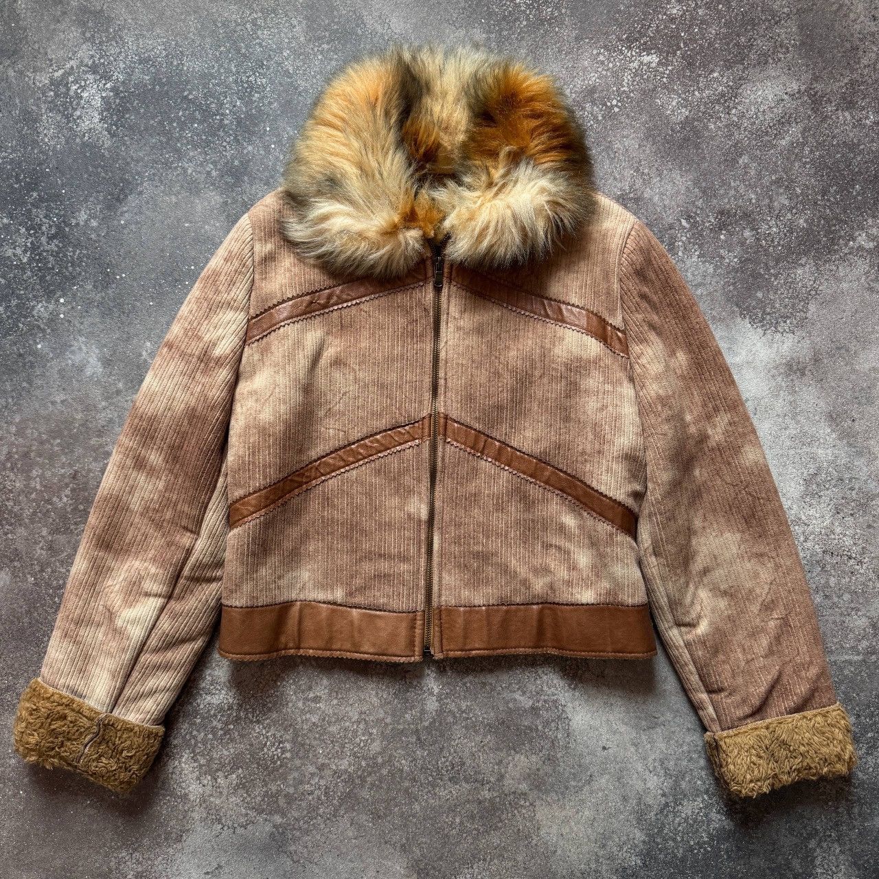 Japanese Brand Japanese Style Vintage Faux Fur Cropped Jacket Size M / US 6-8 / IT 42-44 - 1 Thumbnail