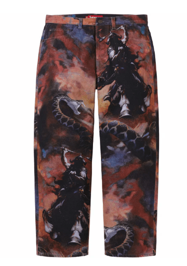 Supreme Supreme Frank Frazetta Loose Fit Jean Size 32 Size US 32 / EU 48 - 1 Thumbnail