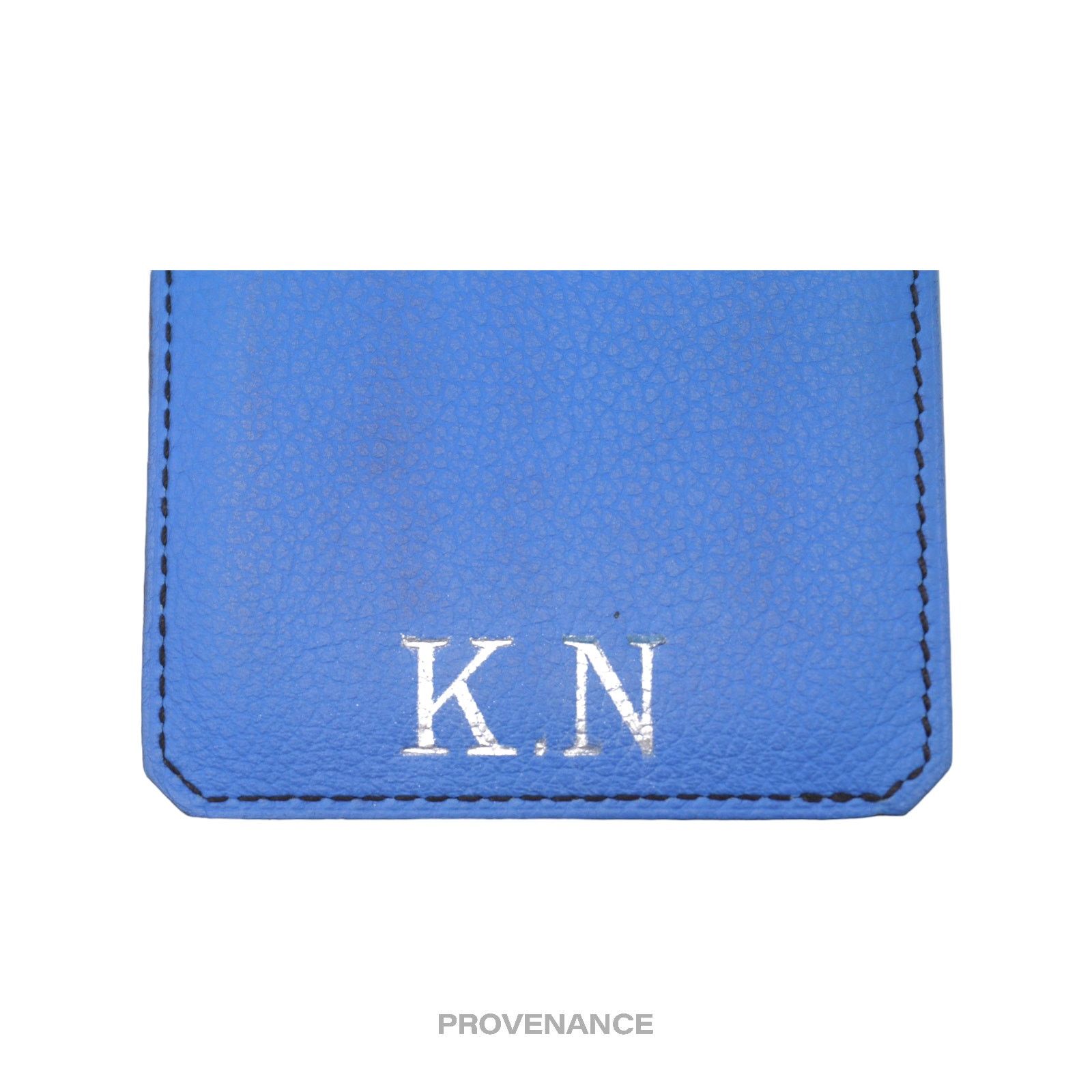 Hermes 🔴 Hermès 3CC Wallet - Blue/Black/Green Leather Size ONE SIZE - 7 Thumbnail