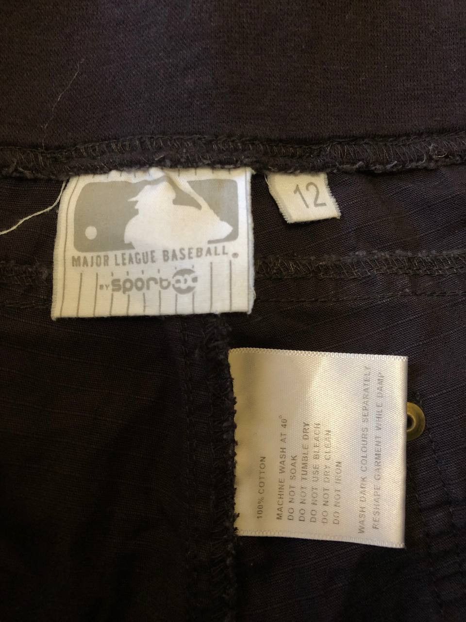 New York Yankees NY YANKEES Pants Comfort Waistband Straight Leg Cargo Size 34" / US 12 / IT 48 - 2 Thumbnail