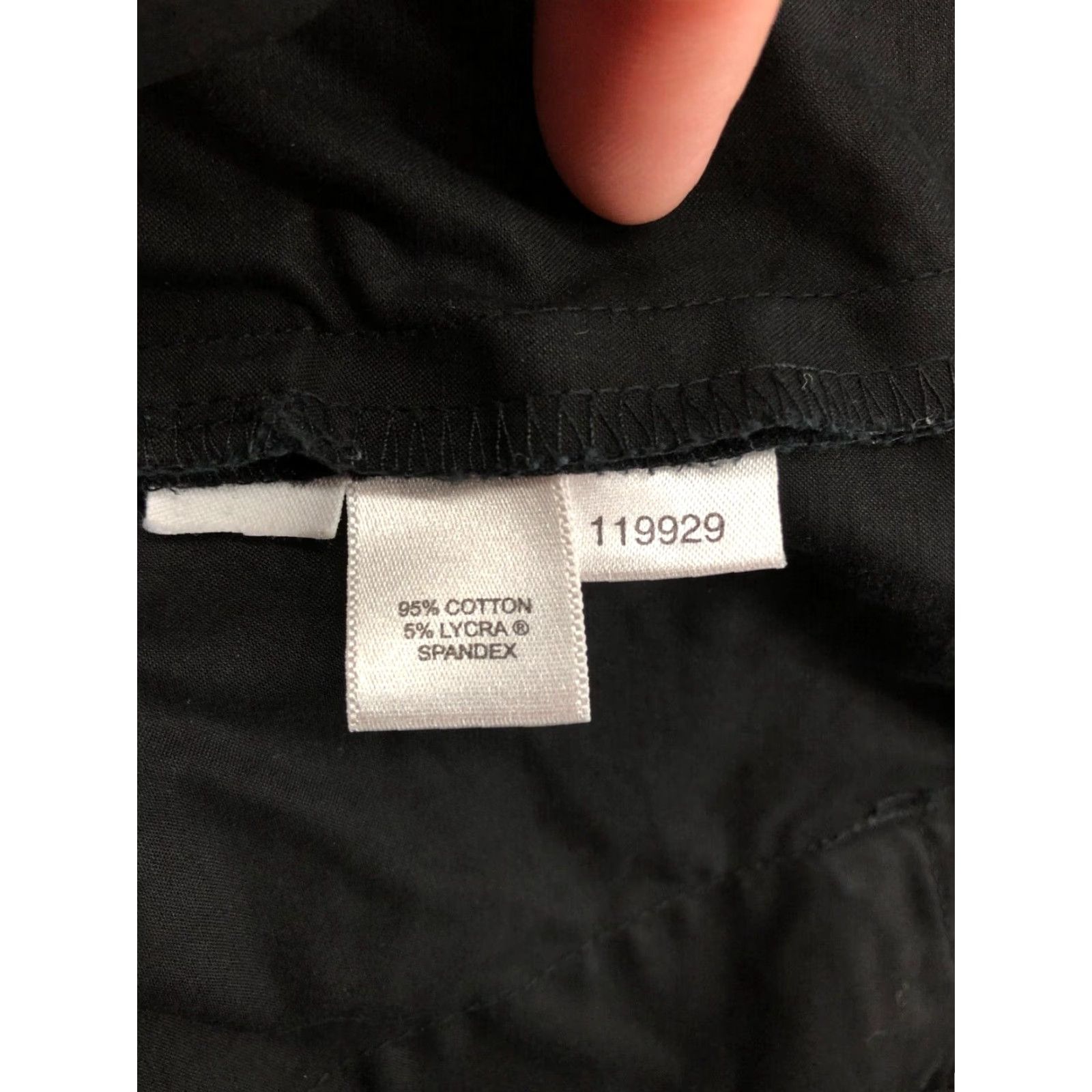 Ann Taylor Ann Taylor Chino Shorts Womens Size 12 Mid Rise Dark Wash Black Size 34" / US 12 / IT 48 - 6 Thumbnail