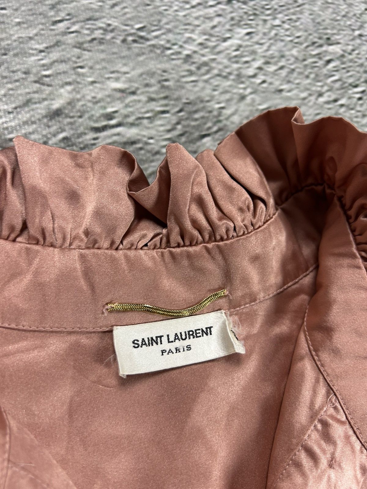 Saint Laurent Paris Saint Laurent Paris blouse pink FW16 top SLP Size M / US 6-8 / IT 42-44 - 7 Thumbnail